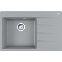 Centro - Fragranit-Spüllbecken cng 611-78 TL/2, 78x50 cm, Felsgrau 114.0637.516 - Franke von Franke