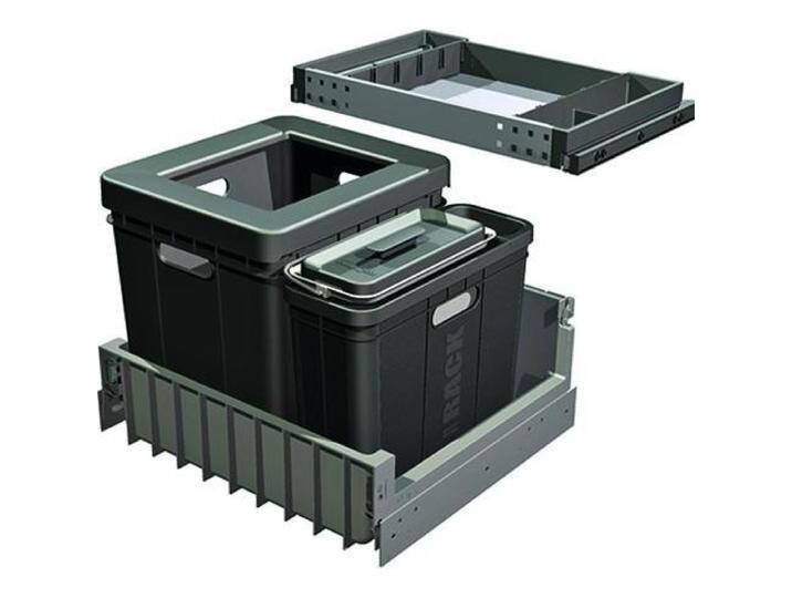 Franke Kehricht-Auszugsystem -Sorter Serie 300 R Composta, Abfalleimer, Grau von Franke