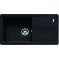 Franke - Malta - Fragranit Spülbecken stg 611-78, 78x44 cm, schwarz matt 114.0661.516 von Franke