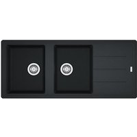 Spüle Basis bfg 621-116 Fragranit+ Onyx Franke 1600x500 mm - 114.0526.329 von Franke