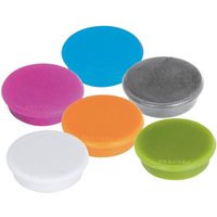 FRANKEN Magnet MagFun farbsortiert Ø 3,2 x 0,7 cm - 10 Stück von Franken