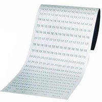 FRANKEN Magnetbänder 19,1 x 69,5 cm weiß von Franken