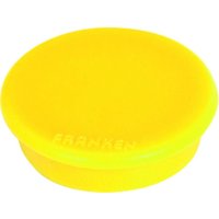 FRANKEN Magnet Ø 2,4 x 0,63 gelb von Franken