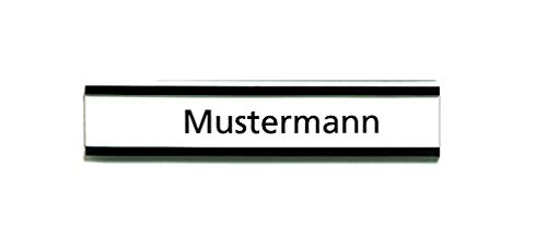 FRANKEN Fenstermagnet / Lagerschild, C-Profil, magnetisch, 75 x 15, braun, 10 Stück, C126 von Franken