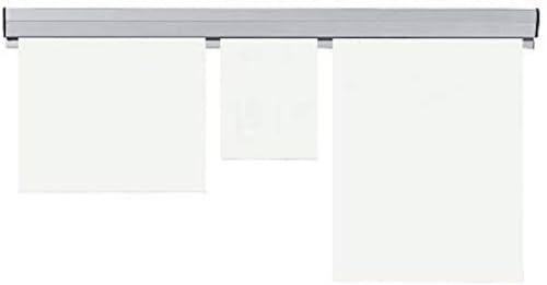 FRANKEN Papierklemmschiene, 100 x 4 cm, grau, Kunststoff, PKS100 von Franken
