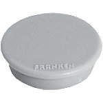 Franken Magnete HM3812 Grau 3,8 x 3,8 cm 10 Stück von Franken