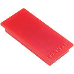 Franken Magnete Rot 5 x 2,3 cm 10 Stück von Franken