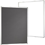 Franken PRO Moderationstafel Magnetisch Grau 150 x 120 cm von Franken