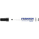 Franken Whiteboard Marker Z170810 Rundspitze 3 mm Schwarz von Franken