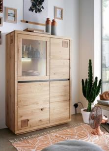 Frankenmöbel Highboard 0159 in Wildeiche massiv geölt Frankenmöbel Highboard 0159 in Wildeiche massiv geölt von Frankenmöbel