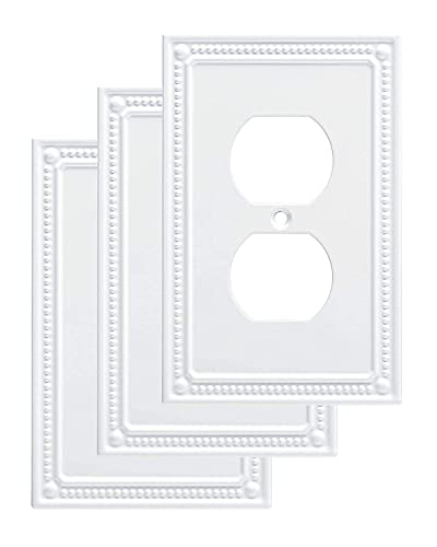 Franklin Brass W35059V-PW-C Classic Beaded Single Duplex (3 Pack), White von Franklin Brass