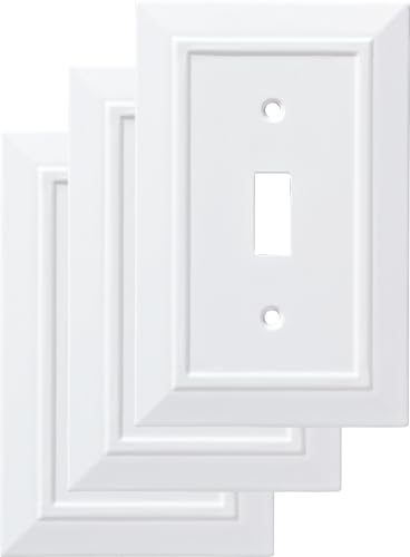 Franklin Messing Classic Architektur Schalter-/Switch Plate/Bezug, Single von Franklin Brass