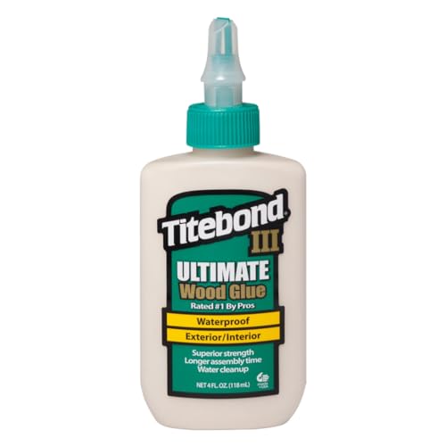 Titebond 1412 ZL-141/2 Ultimate Holzleim für den Innen und AuÃŸenbereich, wasserfest, 118 ml von Titebond