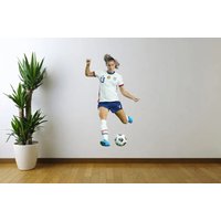 Alex Morgan, Fußball, Futbol, Fathead Style, Wandtattoo, Sticker von FranksDigitalPrints