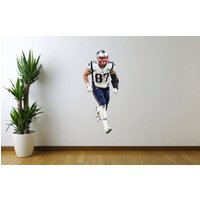 Rob Gronkowski New England Patriots Football Fathead Stil Wandtattoo Aufkleber von FranksDigitalPrints