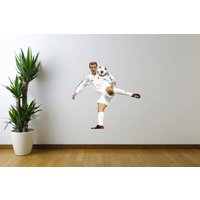 Zinedine Zidane, Frankreich, Fußball, Futbol Fathead Style Wandtattoo Aufkleber von FranksDigitalPrints