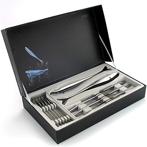 Franquihogar Trento 14-teilig Fischbesteckset aus Edelstahl. Geschenkverpackung Franquihogar Trento 14-teilig Fischbesteckset aus Edelstahl. Geschenkverpackung von Franquihogar
