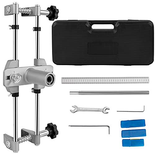 Frantools Türschloss Mortiser Kit Loch Säge Pro Schlosser Holzbearbeitung Türschloss Mortiser Kit 18/22 / 25MM Mortising JIG Werkzeug Lochsäge Öffner Installation W/Inbusschlüssel von Frantools