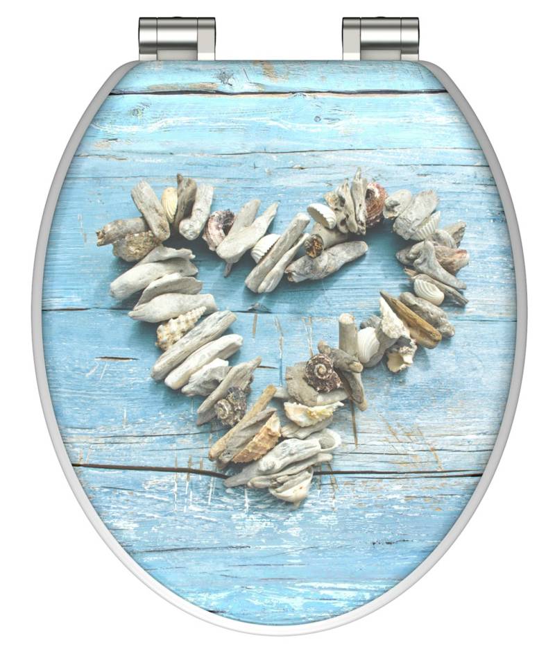 MDF HG WC-Sitz SHELL HEART von Franz Joseph Schütte GmbH