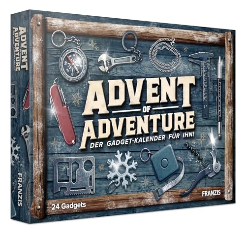 FRANZIS 67256 - Advent of Adventure - Der Gadget-Kalender für Ihn von Franzis