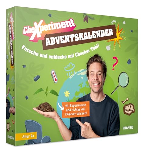 FRANZIS 67330 - CheXperiment Adventskalender Forsche und entdecke mit Checker Tobi! FRANZIS 67330 - CheXperiment Adventskalender Forsche und entdecke mit Checker Tobi! von Franzis