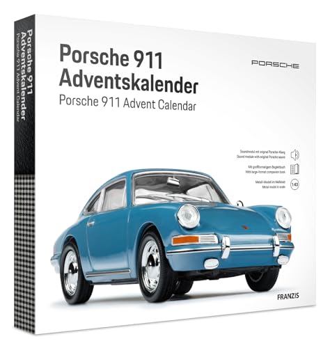 FRANZIS 67664 - Porsche 911 Emaileblau Adventskalender FRANZIS 67664 - Porsche 911 Emaileblau Adventskalender von Franzis