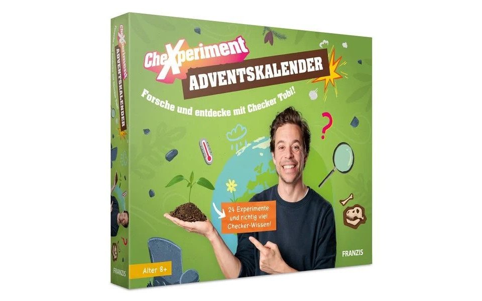 Franzis Adventskalender CheXperiment Adventskalender Forsche und entdecke mit Checker Tobi! Franzis Adventskalender CheXperiment Adventskalender Forsche und entdecke mit Checker Tobi! von Franzis