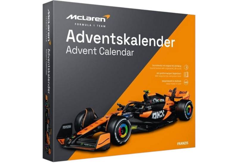 Franzis Adventskalender Franzis McLaren Formula 1 Team Adventskalender Franzis Adventskalender Franzis McLaren Formula 1 Team Adventskalender von Franzis