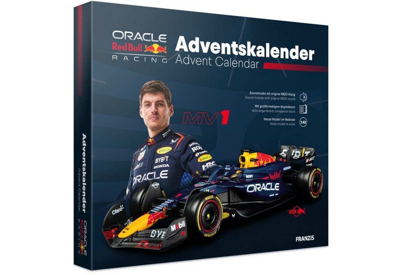 Franzis Adventskalender Franzis Oracle Red Bull Racing Adventskalender Franzis Adventskalender Franzis Oracle Red Bull Racing Adventskalender von Franzis