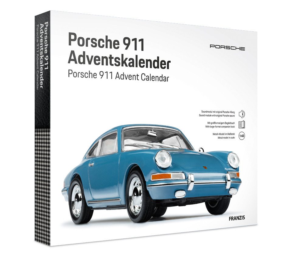 Franzis Adventskalender Porsche 911 Emaileblau Adventskalender Franzis Adventskalender Porsche 911 Emaileblau Adventskalender von Franzis