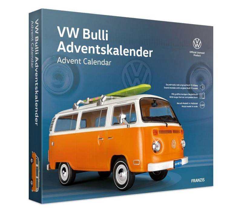 Franzis Adventskalender VW Bulli Adventskalender Franzis Adventskalender VW Bulli Adventskalender von Franzis