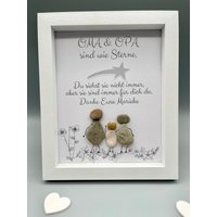 Geschenk Beste Oma Opa Wanddeko | Custom Wandbild Geburtstag Geburtstagsgeschenk Danke von FranzisCreativeWorld
