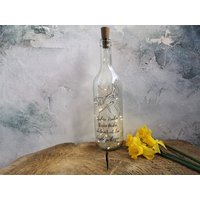 sternenkind Erinnerungslicht Flaschenlicht Spruch Personalisiert Engel Flügel Gedenken Erinnerung Kind von FranzisDekostuebchen