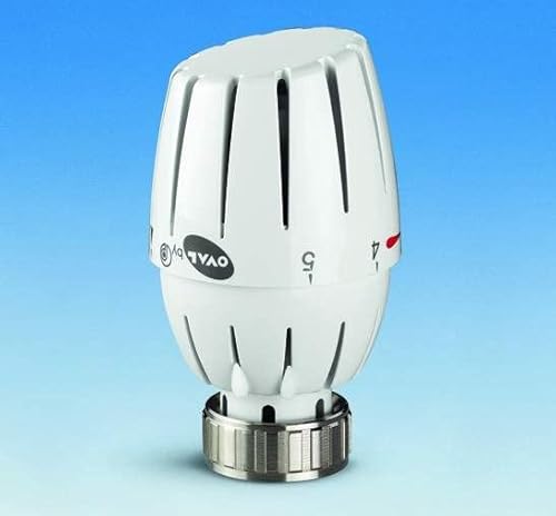 Fratelli Pettinaroli - Thermostatischer Kopf OVAL Pettinaroli 107L - RUB5700 - weiß von PETTINAROLI