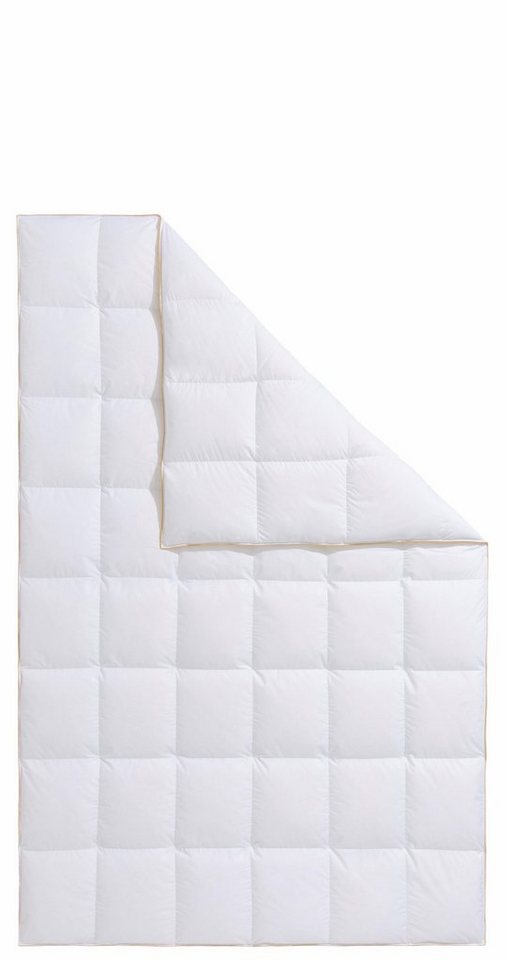 Frau Holle Gänsedaunenbettdecke Dana, Bettdecken für Sommer oder Winter, hergestellt in Deutschland, Füllung: 100% Gänsedaunen, Bezug: 100% Baumwolle, Bettdecke in 135x200 cm, 155x220 cm und weiteren Größen Frau Holle Gänsedaunenbettdecke Dana, Bettdecken für Sommer oder Winter, hergestellt in Deutschland, Füllung: 100% Gänsedaunen, Bezug: 100% Baumwolle, Bettdecke in 135x200 cm, 155x220 cm und weiteren Größen von Frau Holle