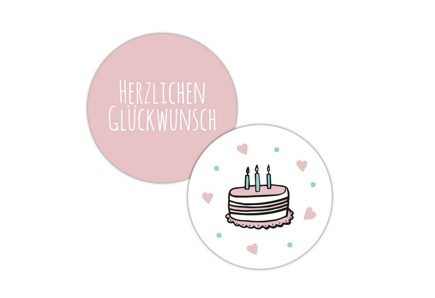 Frau WUNDERVoll Sticker 48 Aufkleber Geburtstag, rosa Frau WUNDERVoll Sticker 48 Aufkleber Geburtstag, rosa von Frau WUNDERVoll