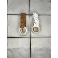 Makramee Tuchhalterung Geschirrtuchhalterung von FrauArtisan