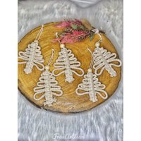 Makramee Weihnachtsbaum Boho Christmastree Deko Christbaum Geschenkidee Dekoration Hygge von FrauArtisan