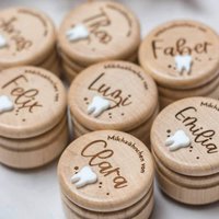 Personalisierte Zahndose Für Milchzähne | Design Zähnchen Zahnbox von FrauKopfkino