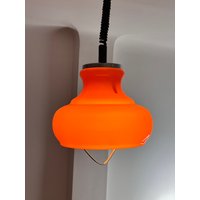 Honsel Deckenlampe Rot/Glass Pendant Lamp Im 70Er Vintage Design Honsel Deckenlampe Rot/Glass Pendant Lamp Im 70Er Vintage Design von FrauVaseDesigns