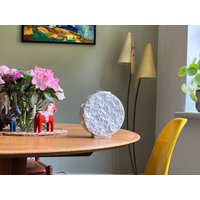 Runde Vase Aus Biskuitporzellan Johann Seltmann Vohenstraus I Bisquit Porzellan 60Er - Op Art Runde Vase Aus Biskuitporzellan Johann Seltmann Vohenstraus I Bisquit Porzellan 60Er - Op Art von FrauVaseDesigns