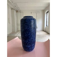 Bodenvase 517-45 Dunkelblau Von Scheurich West Germany von FrauWunderwald