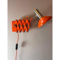 Scherenlampe Orange Von Hustadt von FrauWunderwald