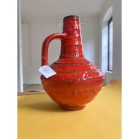 Vase "1007" Fat Lava Von Heinz Siery Für Carsten Keramik von FrauWunderwald