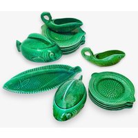 12 Personen Service Von Sarreguemines/2x Sauciere Suppenterrine/1x Fischplatte 12x Fisch Teller von FrauvonMuecke