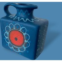 1970 Silberdistel Fayance Vase 1970 Silberdistel Fayance Vase von FrauvonMuecke