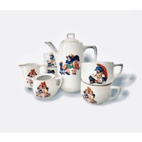 40Er Jahre Kinder Geschirr Tee Kaffee Porzellan Service Von Greiner & Herda von FrauvonMuecke