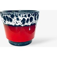 70S Fat Lava Blumentopf von FrauvonMuecke