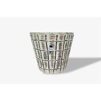 70S Mid Century Blumentopf Jasba Bamboo Decor 70S Mid Century Blumentopf Jasba Bamboo Decor von FrauvonMuecke