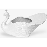 70S Vintage Blumentopf Pfau, Made in Italy von FrauvonMuecke